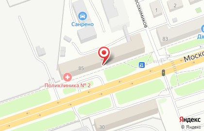 Магазин обувных материалов Астория на Московском шоссе на карте