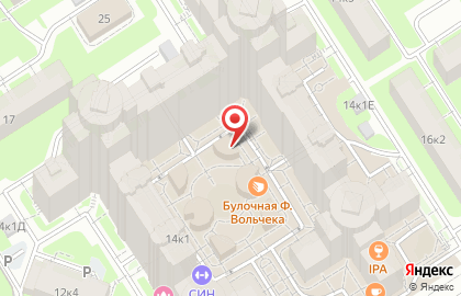 Автошкола Главная Дорога в Приморском районе на карте