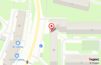 Магазин Полянка в Мурманске на карте