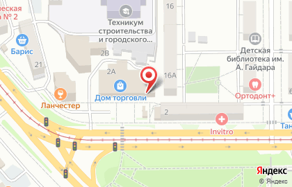 Радио mCm, FM 88.8 в Октябрьском районе на карте