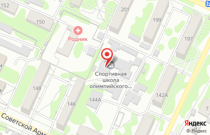 СДЮШОР №3 по боксу Боевые Перчатки на карте