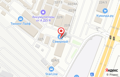 Автомагазин ХАДО на улице Антонова-Овсеенко на карте