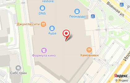 Банкомат Левобережный на Военной улице на карте