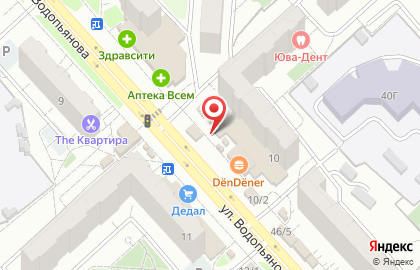Супермаркет Командор в Красноярске на карте