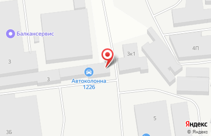 Транспортно-ремонтная компания Автоколонна 1226 на улице Дзержинского на карте