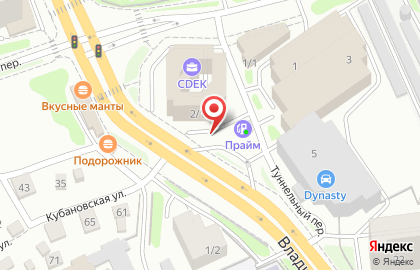 АЗС Прайм в Новосибирске на карте