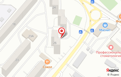 Сокол в Дзержинском на карте