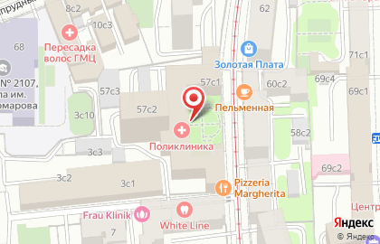 Агентство недвижимости Orange realty на улице Гиляровского на карте