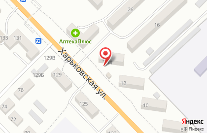 Продуктовый магазин Лакомка на Харьковской улице на карте