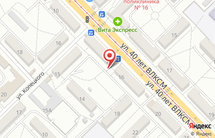 Аптека В1 на карте