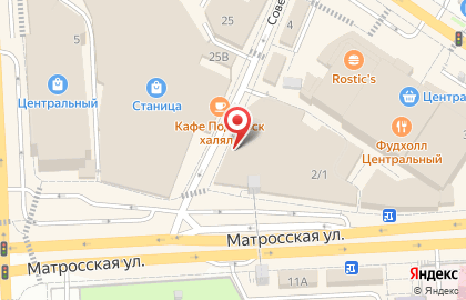 Магазин горячей выпечки на Советской площади на карте