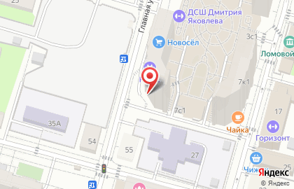 Салон красоты Имидж Клуб на Главной улице на карте