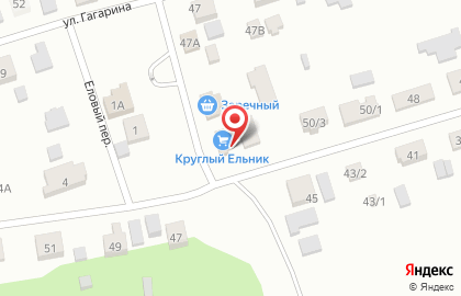 Круглый Ельник на карте