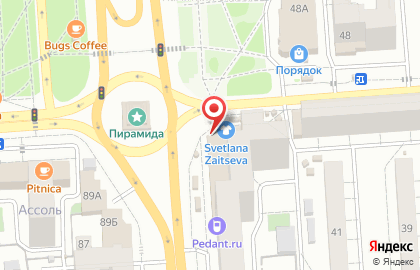 Салон свадебной и вечерней моды Svetlana Zaitseva в Воронеже на карте