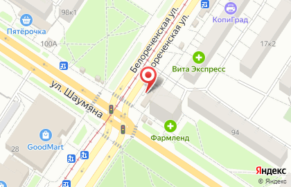 Микрокредитная компания РосДеньги на Геологической на карте