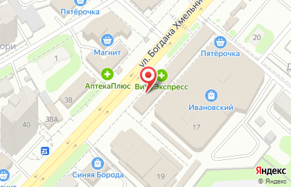 Магазин Грядка на улице Богдана Хмельницкого на карте