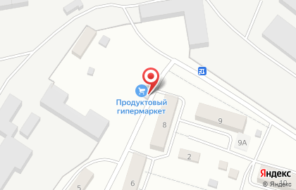 Продуктовый магазин на Тобольской улице на карте