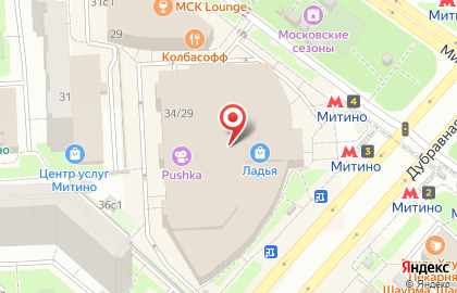 НОУ-ХАУ на Сходненской на карте