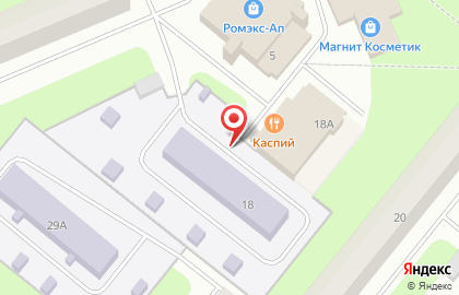 Детский сад №49 на улице Дзержинского на карте