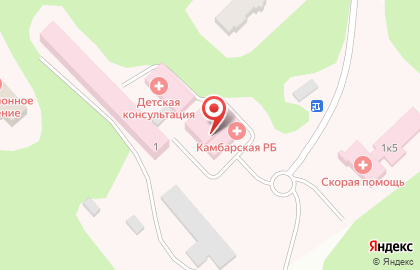 Городские канализационные очистные сооружения на улице Сосновый Бор на карте