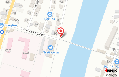Магазин хлебобулочных изделий Трусовский хлебозавод в Астрахани на карте