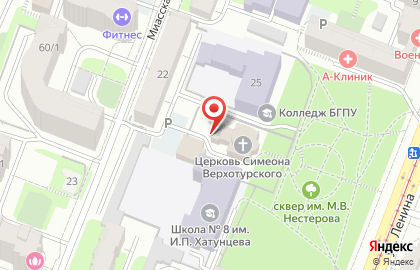 Красноусольская премиум в Советском районе на карте