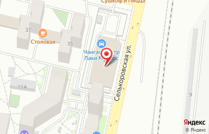 Автотехцентр Lucky Мotors на Селькоровской улице, 22 на карте
