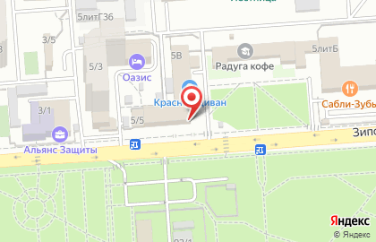 Служба заказа транспорта Сатурн на Зиповской улице на карте