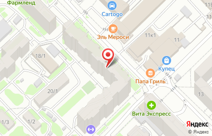 Перец на бульваре Хадии Давлетшиной на карте