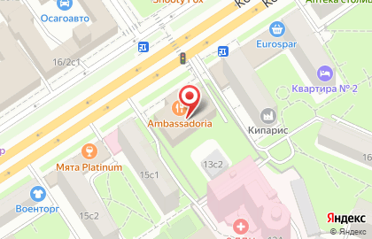 Ресторан-караоке Ambassadoria на карте