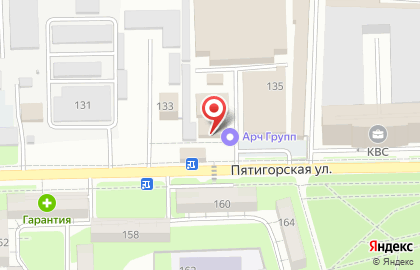 Данко на Пятигорской улице на карте