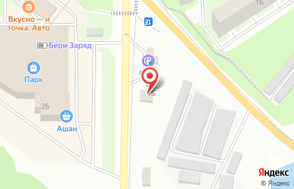 Автокомплекс в Сергиевом Посаде на карте