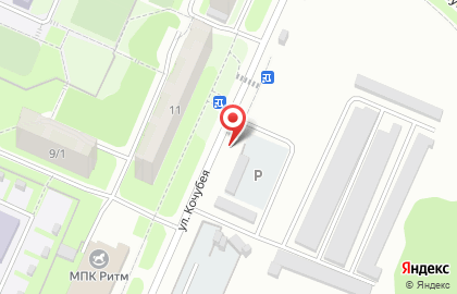 Автостоянка в Новосибирске на карте