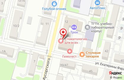 БТИ. Тверское отделение на карте