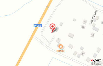 Шиномонтажная мастерская на улице Карьер на карте