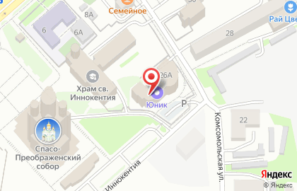 Торговая компания Schneider Electric в Центральном районе на карте