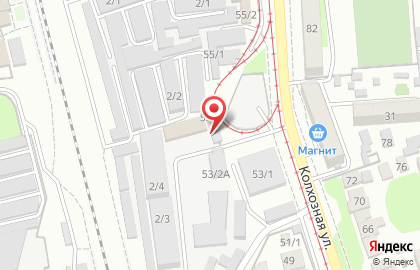 Компания Краснодартеплоприбор на Колхозной улице на карте