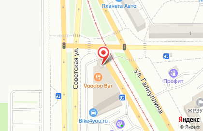 Ресторан & бар Voodoo bar на карте