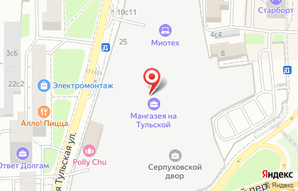 Кафе-столовая Spoon & Dagger в Даниловском районе на карте