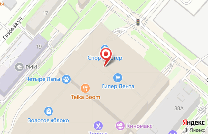 Гипермаркет Лента в Казани на карте