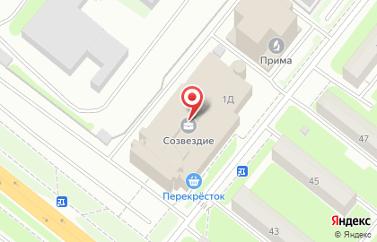 Супермаркет Перекресток на Сормовском шоссе на карте