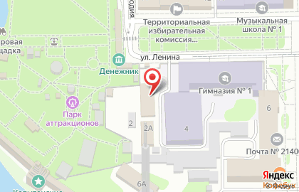 Тест на улице Ленина на карте