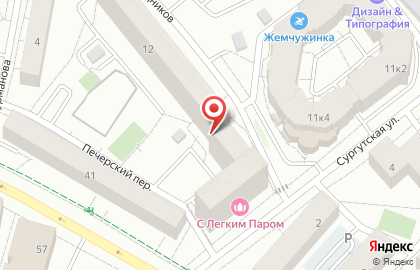 Айан-Маркет на улице Водников на карте