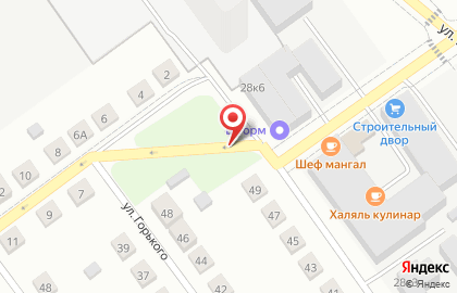 KOMANDOR на улице Бажова на карте