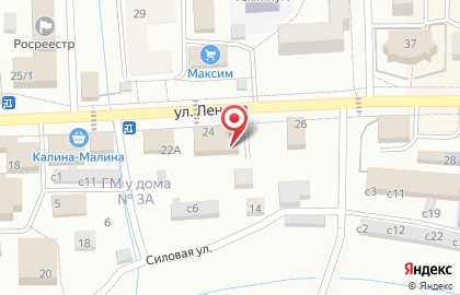 Магазин канцелярских товаров Волна К на улице Ленина на карте
