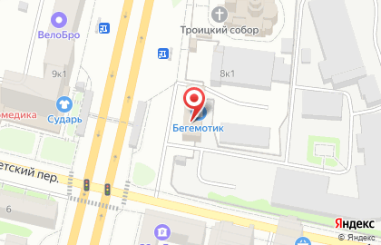 Весёлая Затея на Пролетарском проспекте на карте