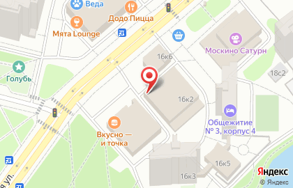 Супермаркет Пятёрочка в Москве на карте