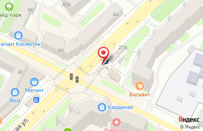 Киоск печатной продукции Пресс-Экспресс на Октябрьской улице на карте