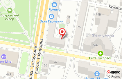 Ингосстрах-М в Ленинском районе на карте