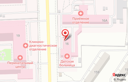 Детский консультативно-диагностический центр Кировская областная детская клиническая больница на карте
